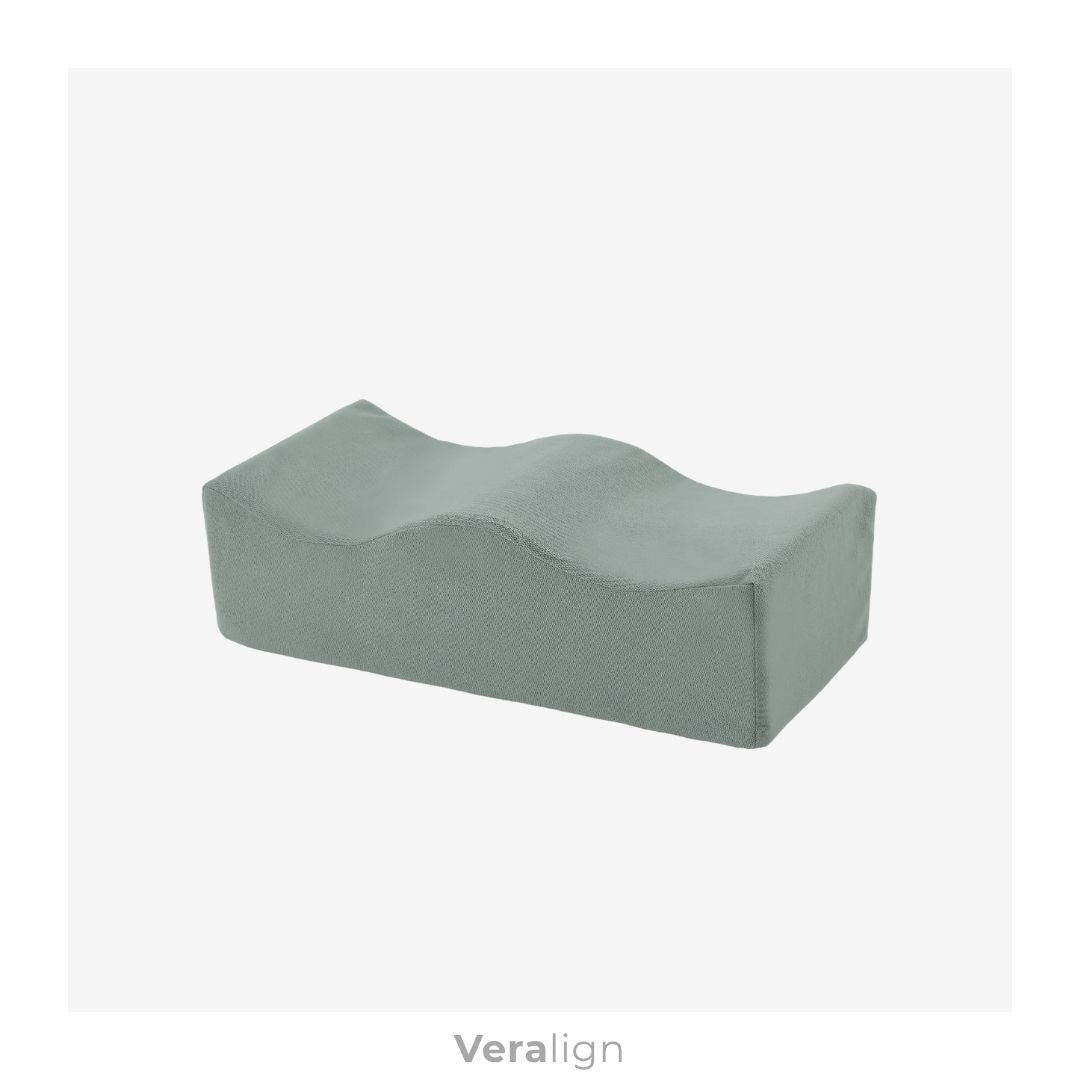 Soutien de jambes ergonomique Veralign couleur Emeraude, aide à limiter les désagréments liés aux varices et aux œdèmes.