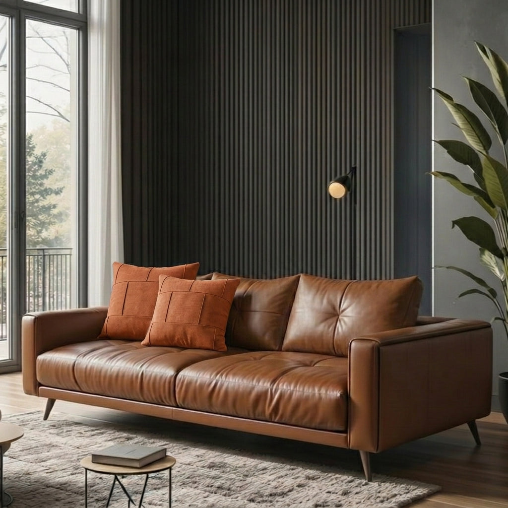 Coussin velours Terracotta<br> 45x45cm