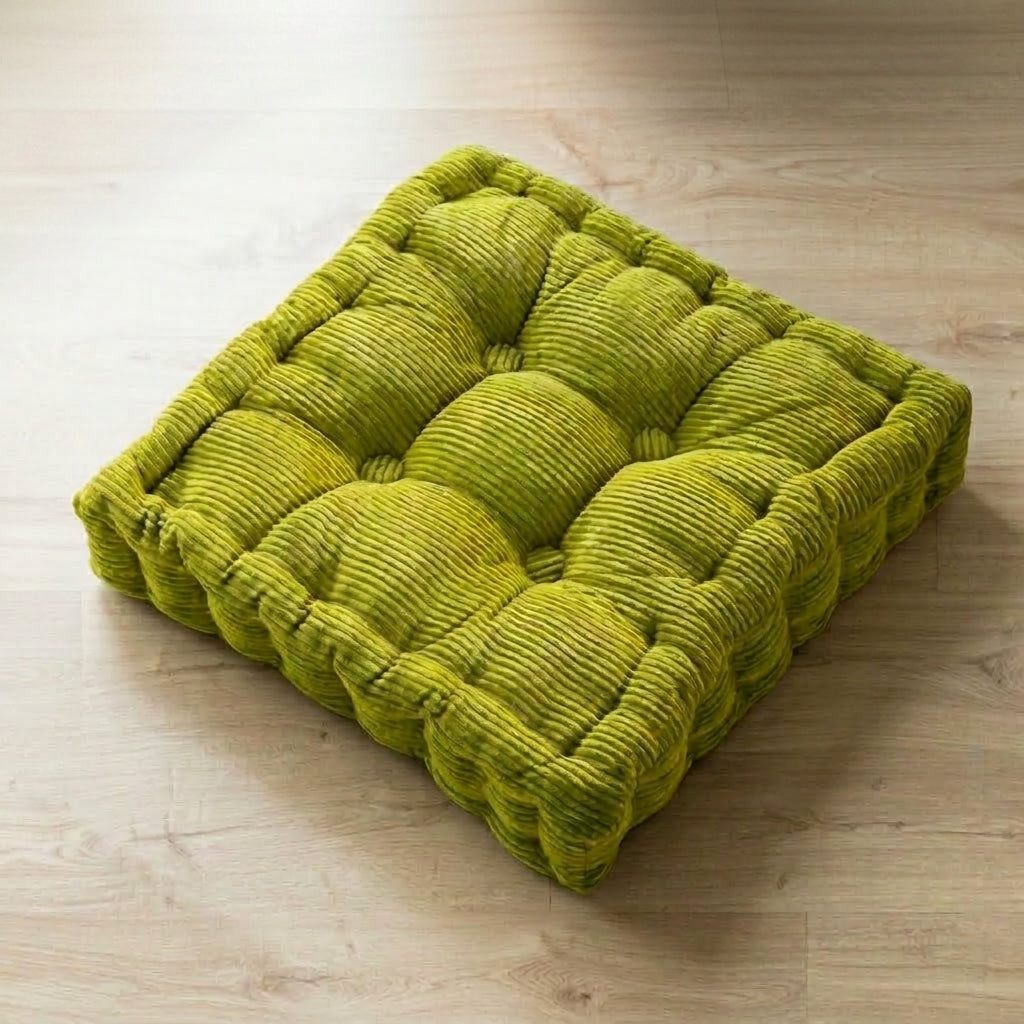 Coussin_de_sol_carré_vert