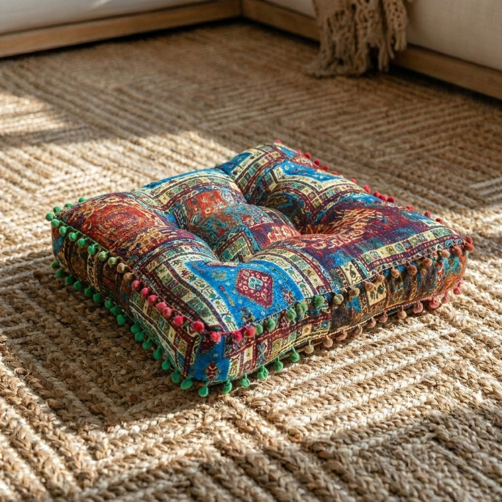 Coussin de sol carré 40x40