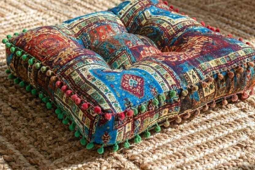 Coussin de sol carré 40x40