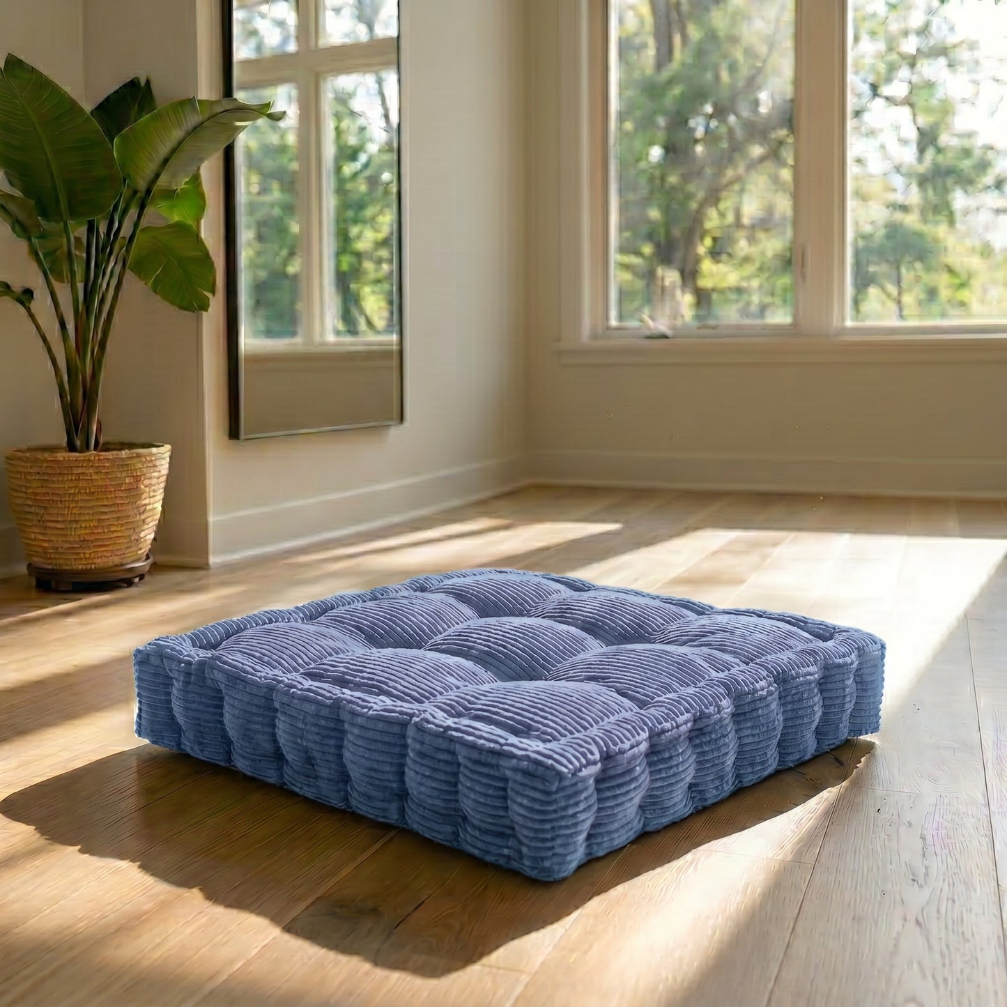 Coussin_de_sol_carre_bleu_mineral_profil