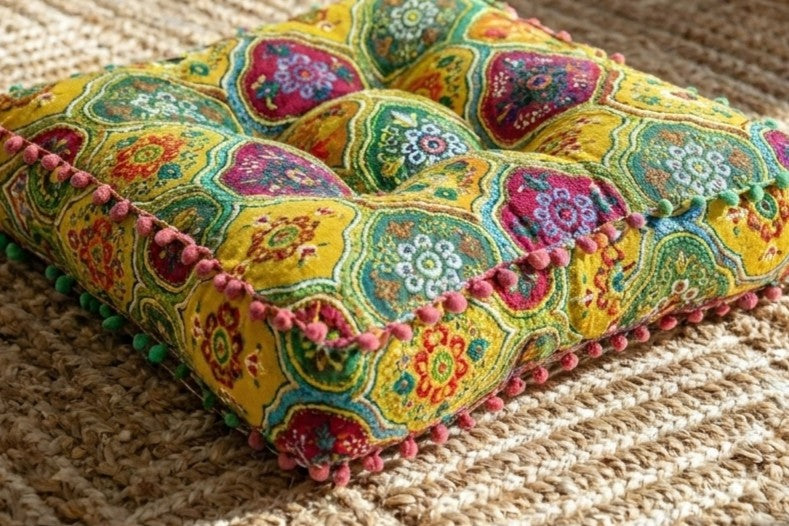 Coussin de sol meditation <br>40x40x8cm