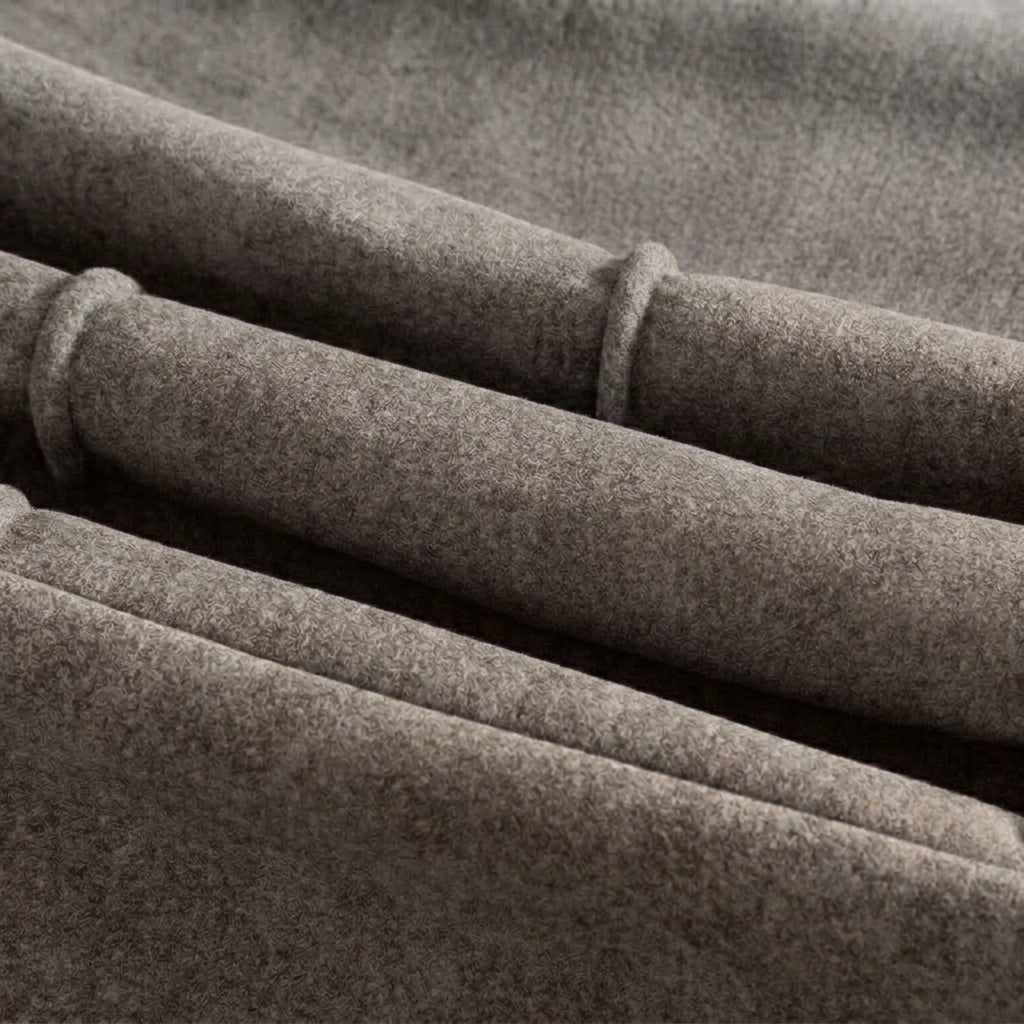 Coussin déco pour canapé <br> Gris - 55x55cm