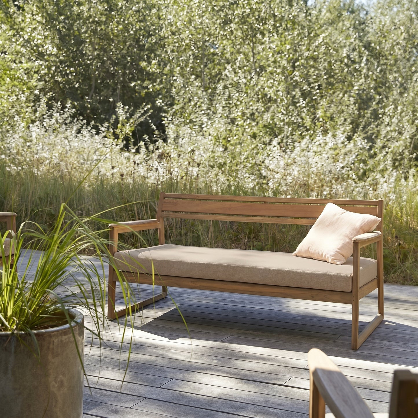 Coussin_pour_banquette_extérieur_Beige_Etanche_100x42cm_face