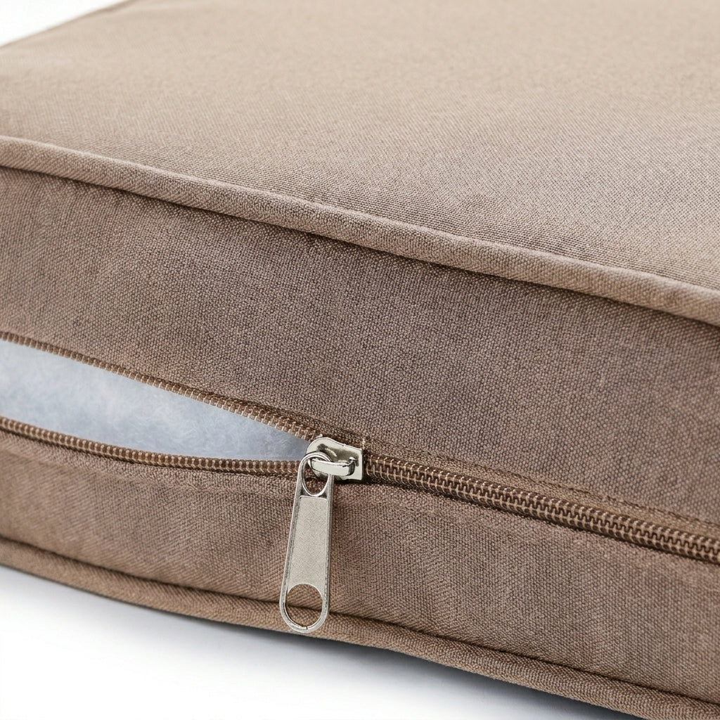 Coussin_pour_banquette_extérieur_Beige_Etanche_100x42cm_zip