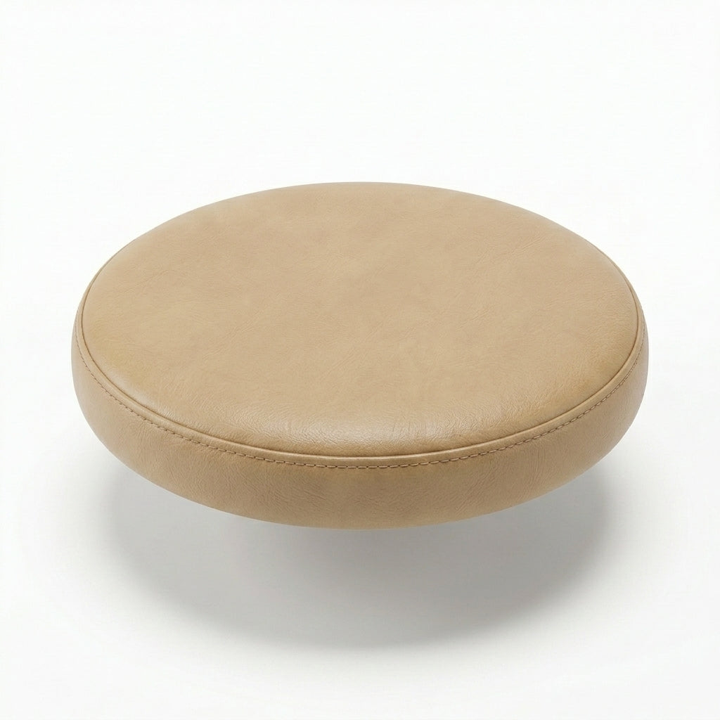 Coussin_pour_tabouret_de_bar_rond_Beige_40cm_zoom