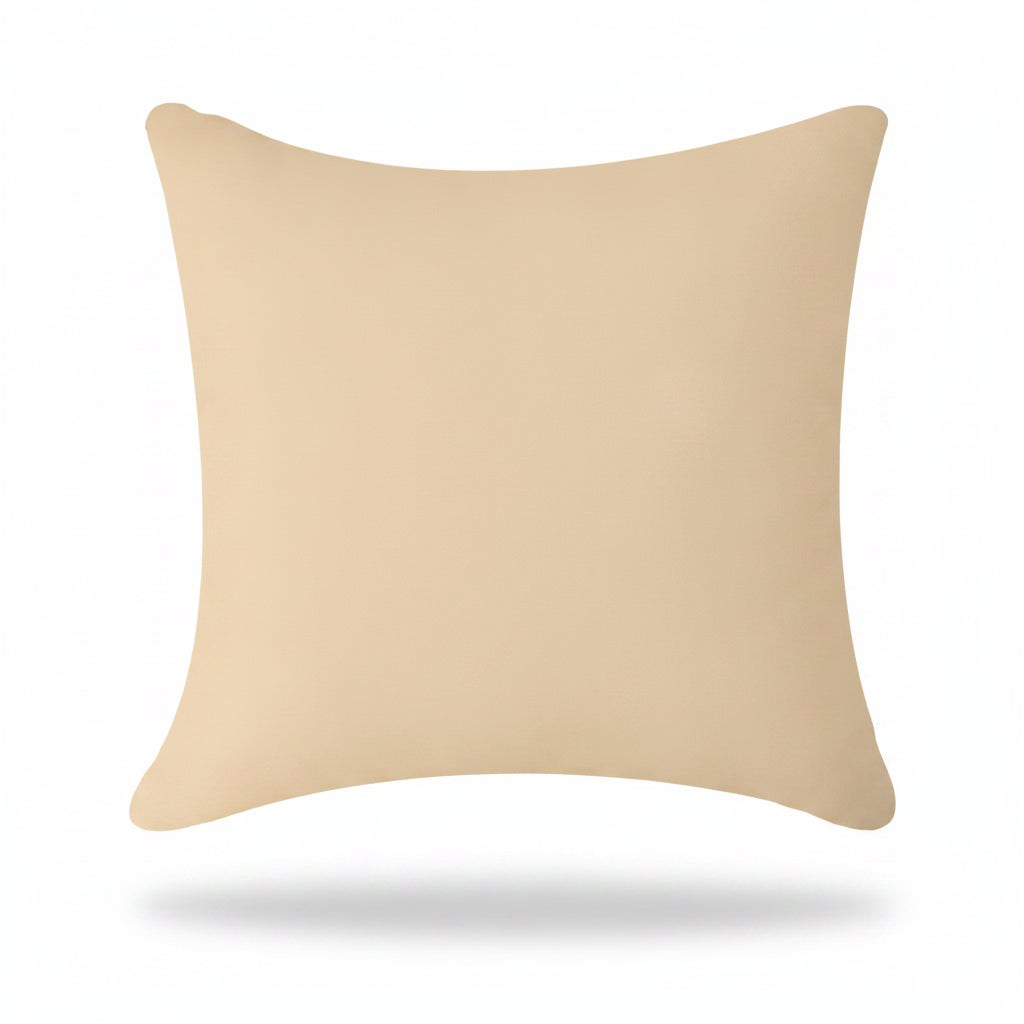 Housse de coussin exterieur <br>Beige - Impermeable