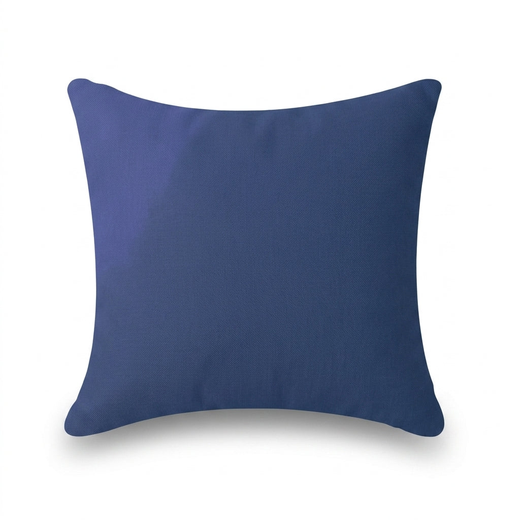Housse de coussin exterieur <br>Bleu marine - Impermeable