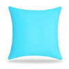 Housse de coussin exterieur Bleu turquoise - Impermeable