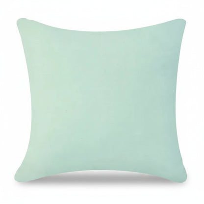 Housse de coussin exterieur <br>Vert menthe - Impermeable