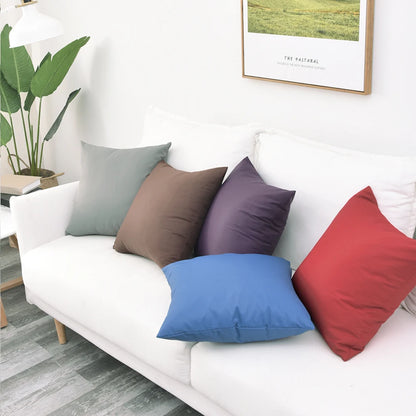 Housse de coussin exterieur <br>Rouge - Impermeable