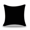 Housse de coussin exterieur Noir - Impermeable
