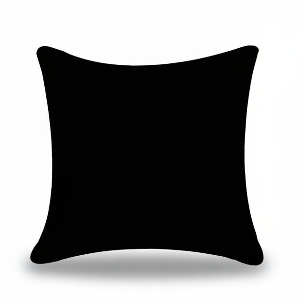 Housse de coussin exterieur <br>Noir - Impermeable
