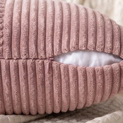 Housse de coussin velours <br> Rose