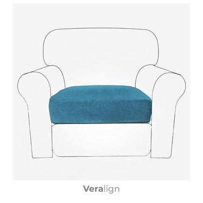 Housse de coussin de canapé extensible <br> Soft touch - 10 coloris