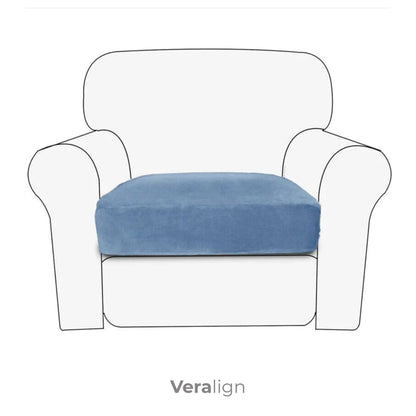 Housse de coussin de canapé extensible <br> Soft touch - 10 coloris