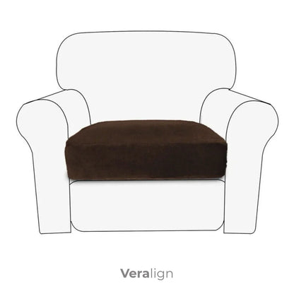 Housse de coussin de canapé extensible <br> Soft touch - 10 coloris