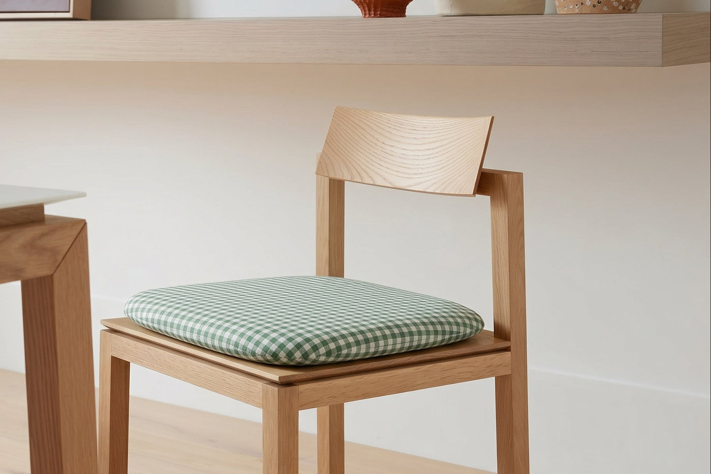 Coussin de chaise 40x40cm <br>Mousse à mémoire de forme - 5 coloris