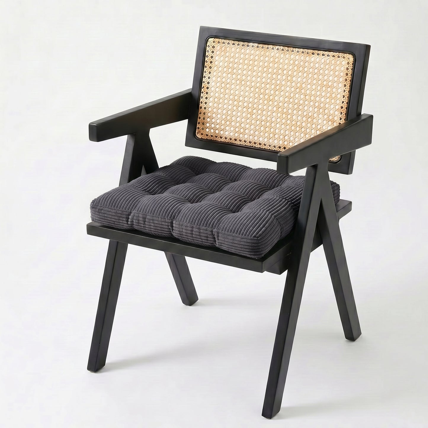 coussin_de_chaise_epais_effet_velours_anthracite