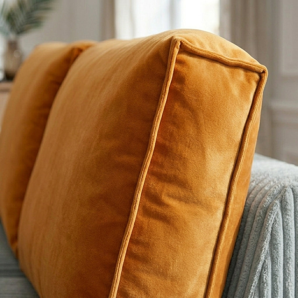 coussin_orange_canapé_profil