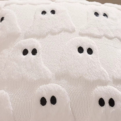 Housse de coussin Halloween Fantôme Boo