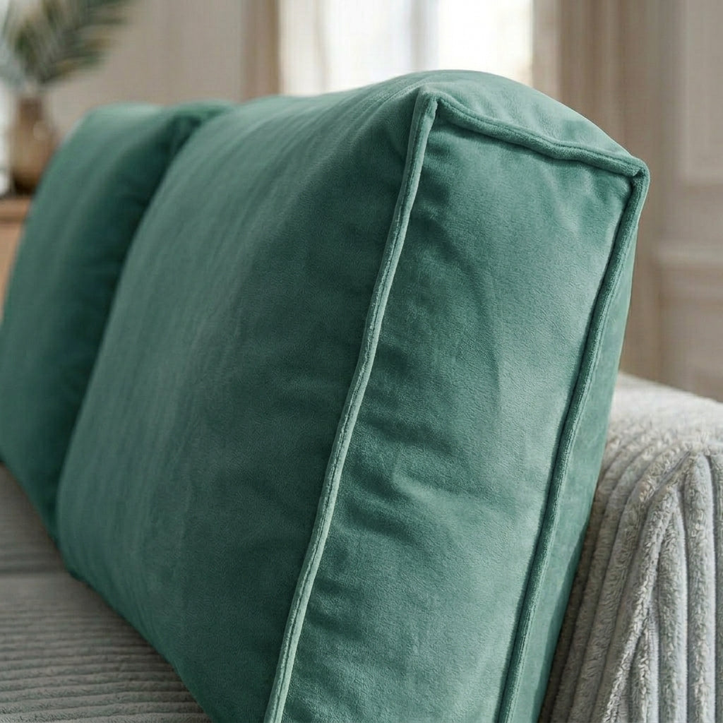 houss_coussin_canape_verte_profil