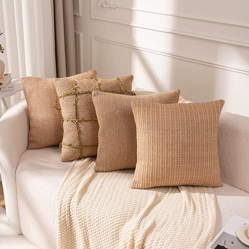 Housse de coussin Boheme Corde de Chanvre - Sfax