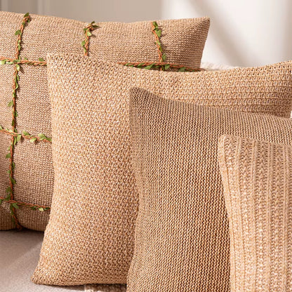 Housse de coussin Boheme Corde de Chanvre - Elbe