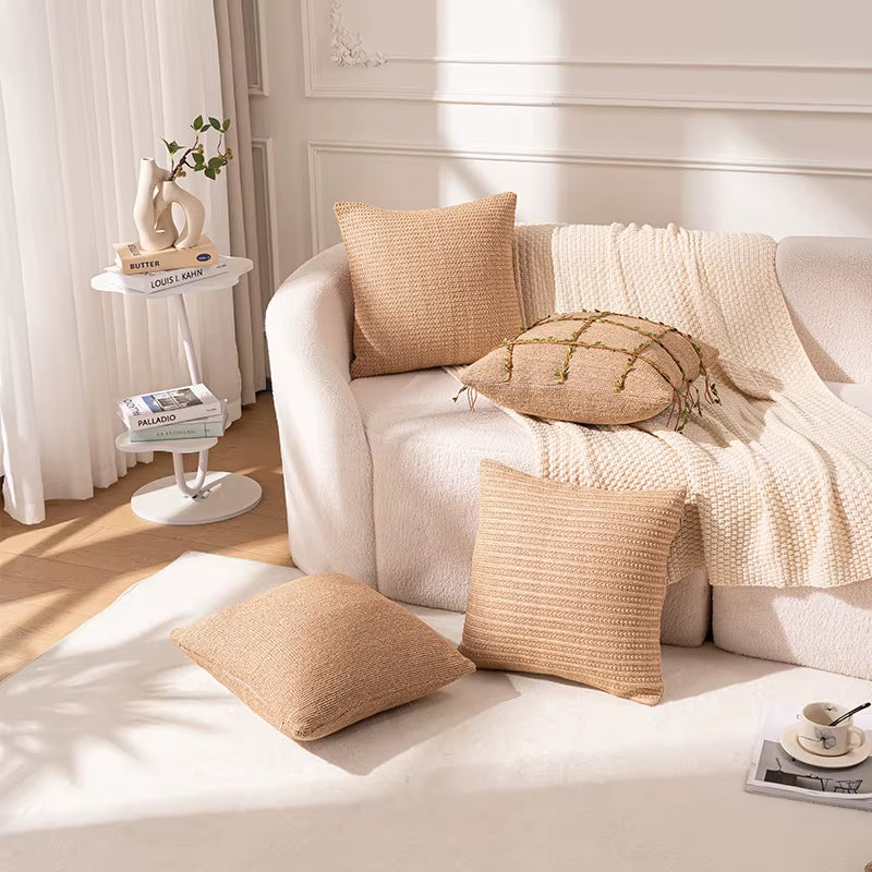 Housse de coussin Boheme Corde de Chanvre - RIGA