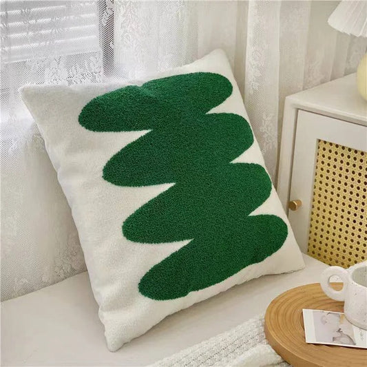 Housse de coussin Graphique Vert Malmo