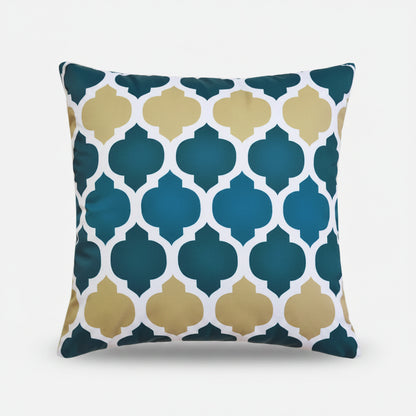 Housse de coussin Extérieur Arabesque Bleu