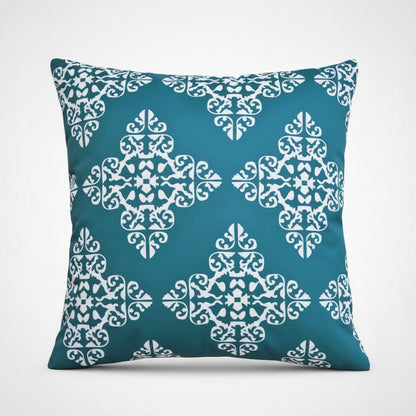 Housse de coussin Extérieur Baroque Bleu