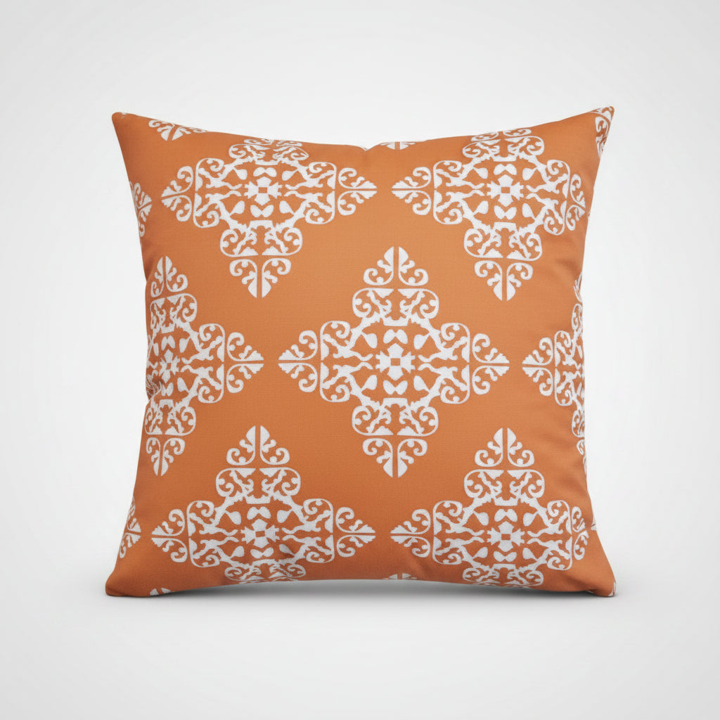 Housse de coussin Extérieur Baroque Orange