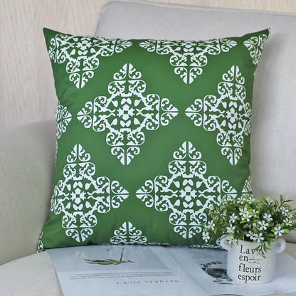 Housse de coussin Extérieur Baroque Vert