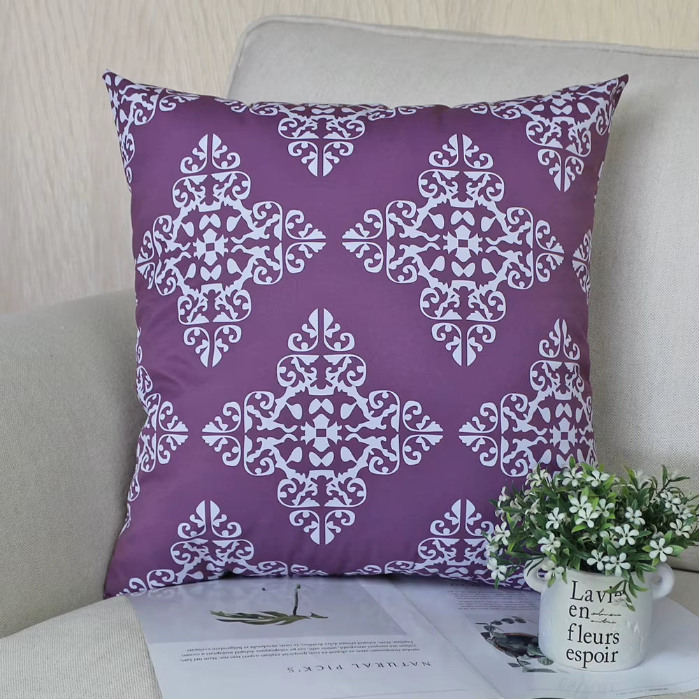 Housse de coussin Extérieur Baroque Violet