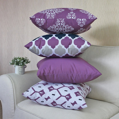 Housse de coussin Extérieur Baroque Violet
