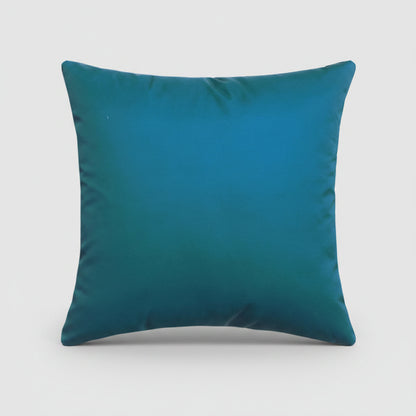 Housse de coussin Extérieur Bleu Canard