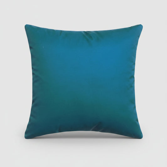 Housse de coussin Extérieur Bleu Canard