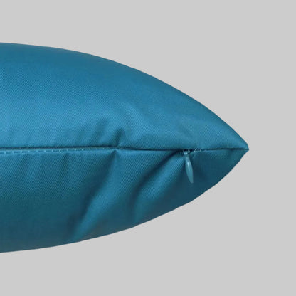Housse de coussin Extérieur Bleu Canard