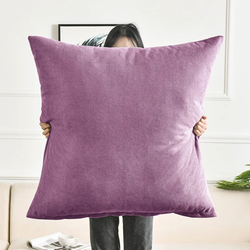 Housse coussin<br>Grande taille Pourpre
