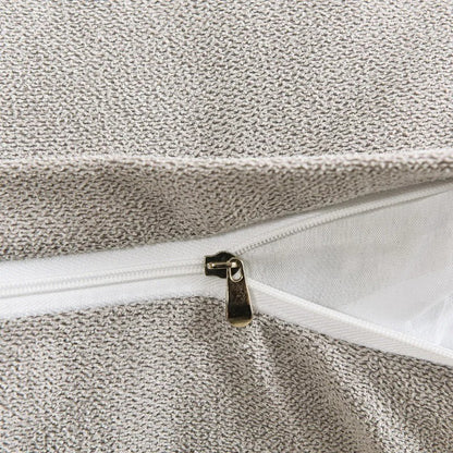 Housse coussin<br>Grande taille Gris Perle