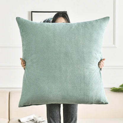 Housse coussin Grande taille Bleu Mineral