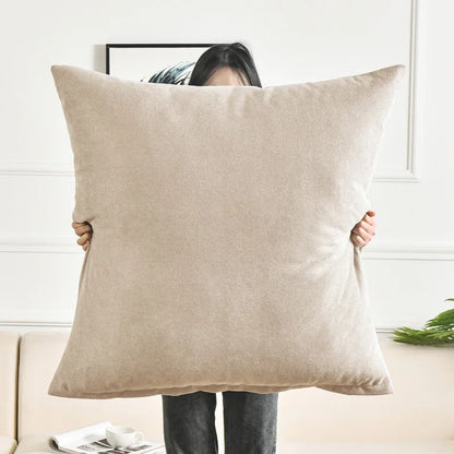 Housse coussin<br>Grande taille Beige
