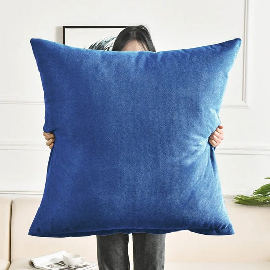 Housse coussin<br>Grande taille Bleu Nuit