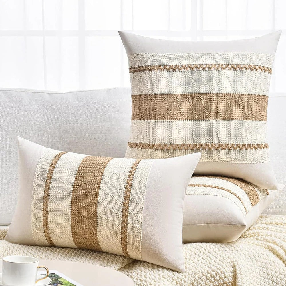 Housse coussin Boheme Chic Sable