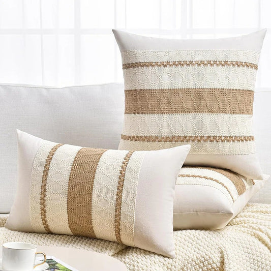 Housse coussin Boheme Chic Sable