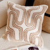 Housse de coussin boheme Motif en bouclettes