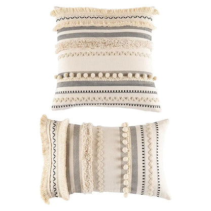 Housse de coussin Boheme motif Ethnique<br>Fabrication Artisanale