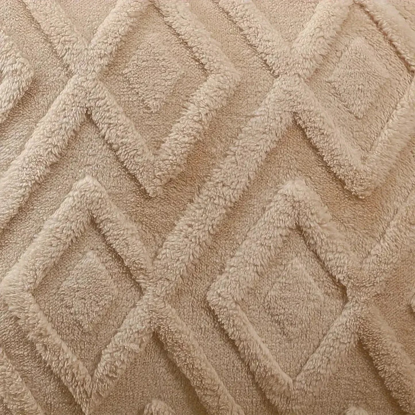 Housse de coussins Canapé motif Losanges Beige